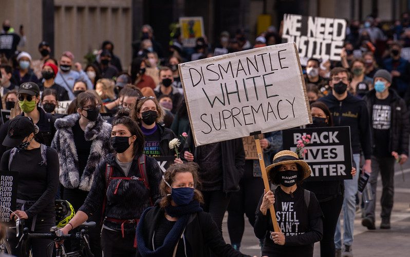 Dismantle White Supremacy Protest
