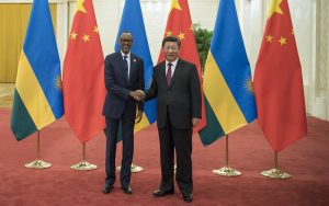 President Paul Kagame and President Xi Jinping at the 2018 FOCAC Summit